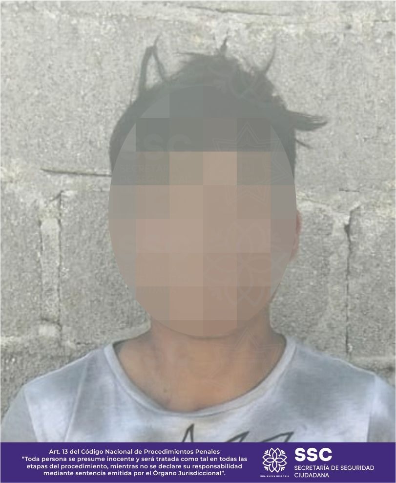 Detiene SSC a dos sujetos por conducir vehículo con reporte de robo